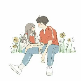 Sticker from Sweet Couple by @susuimut