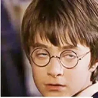Sticker from Harry Potter