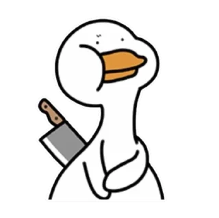 🦆 emoji Ducky 🦆 Telegram sticker 13 of 55