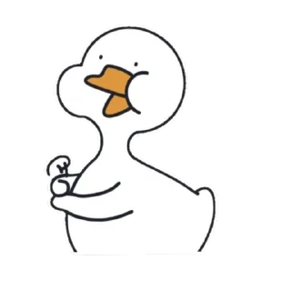 🦆 emoji Ducky 🦆 Telegram sticker 8 of 55