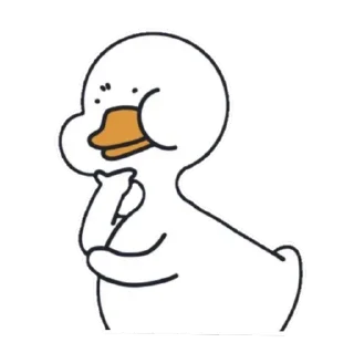 💭 emoji Ducky 🦆 Telegram sticker 9 of 55