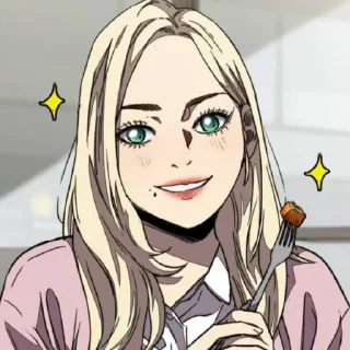 👠 emoji Shelly @stiker_webtoon Telegram sticker 9 of 23
