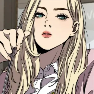 👠 emoji Shelly @stiker_webtoon Telegram sticker 7 of 23
