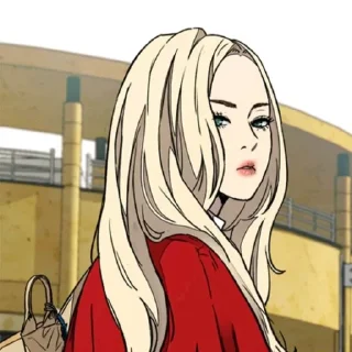 👠 emoji Shelly @stiker_webtoon Telegram sticker 17 of 23