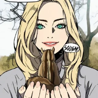 👠 emoji Shelly @stiker_webtoon Telegram sticker 10 of 23