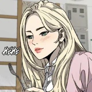 👠 emoji Shelly @stiker_webtoon Telegram sticker 6 of 23