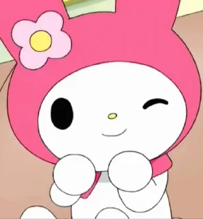 💈 emoji Kuromi & My Melody // @ZoldyckStickers Telegram sticker 18 of 41