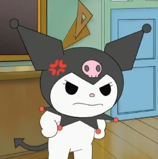 Sticker from melody kuromi??!!!!!!