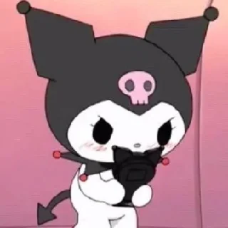 💈 emoji Kuromi & My Melody // @ZoldyckStickers Telegram sticker 16 of 41