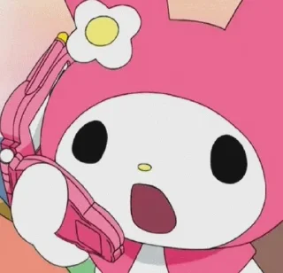 💈 emoji Kuromi & My Melody // @ZoldyckStickers Telegram sticker 3 of 41