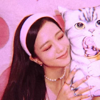 Sticker from kim jisoo  @araldya