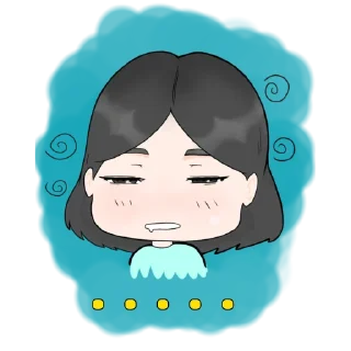 Sticker from chibis