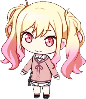 😶 emoji pjsk chibis Telegram sticker 11 of 36