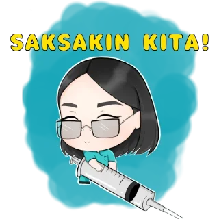 Sticker from chibis