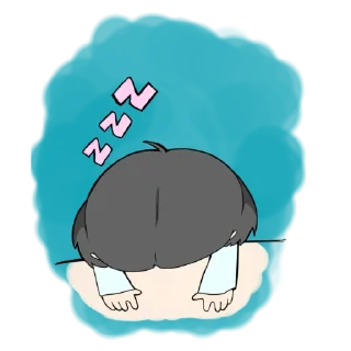 Sticker from chibis