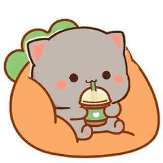 Sticker from Peach and Goma @PeachLovesGoma