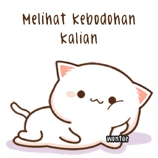 🍥 emoji Mochi Mochi Peach Cat by @wontae Telegram sticker 18 of 73
