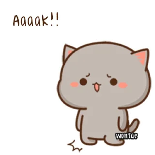 🍥 emoji Mochi Mochi Peach Cat by @wontae Telegram sticker 23 of 73