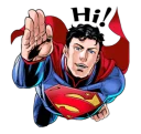 Sticker from Superman