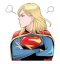 Sticker from Superman