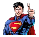 Sticker from Superman