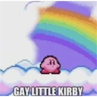 ❤️ emoji kirby! Telegram sticker 20 of 116