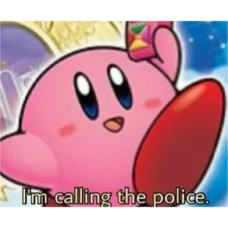 😂 emoji kirby! Telegram sticker 12 of 116