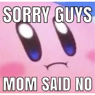 😭 emoji kirby! Telegram sticker 5 of 116