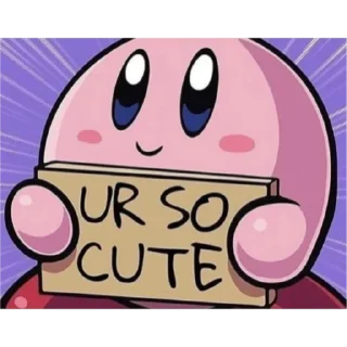 😘 emoji kirby! Telegram sticker 8 of 116