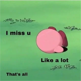 🙄 emoji kirby! Telegram sticker 24 of 116