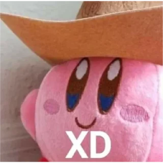 😂 emoji kirby! Telegram sticker 19 of 116