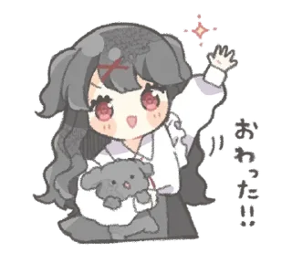 🐾 emoji mwaa ` with love @taokixd Telegram sticker 18 of 40