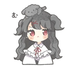 🐾 emoji mwaa ` with love @taokixd Telegram sticker 19 of 40