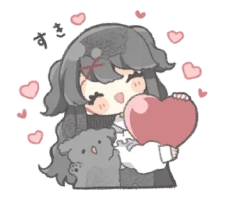 🐾 emoji mwaa ` with love @taokixd Telegram sticker 16 of 40