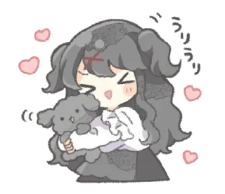 🐾 emoji mwaa ` with love @taokixd Telegram sticker 15 of 40