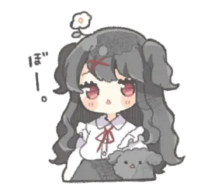🥛 emoji mwaa ` with love @taokixd Telegram sticker 8 of 40