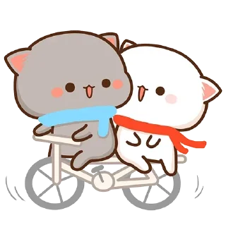 🚲 emoji Peach Goma Cats @PeachLovesGoma Telegram sticker 6 of 120