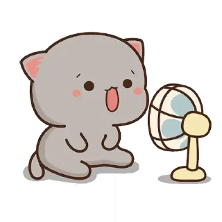 🥵 emoji Peach Goma Cats @PeachLovesGoma Telegram sticker 16 of 120