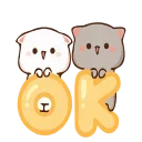 🆗 emoji Peach & Goma @PeachLovesGoma Telegram sticker 14 of 25