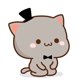🤓 emoji Peach Goma Cats @PeachLovesGoma Telegram sticker 12 of 120