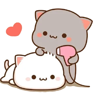 ☺️ emoji Peach Goma Cats @PeachLovesGoma Telegram sticker 8 of 120