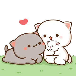 👶 emoji Peach Goma Cats @PeachLovesGoma Telegram sticker 9 of 120