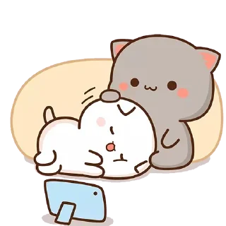 📺 emoji Peach Goma Cats @PeachLovesGoma Telegram sticker 14 of 120