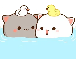 🧖‍♀ emoji Peach Goma Cats @PeachLovesGoma Telegram sticker 7 of 120