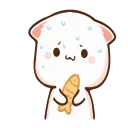 😥 emoji Peach & Goma @PeachLovesGoma Telegram sticker 20 of 25