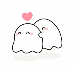 🤩 emoji @couples4ever 👻 GHOSTY 👻✨ Telegram sticker 3 of 44
