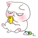 😾 emoji Melody Cat Telegram sticker 11 of 35
