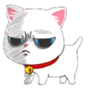 😒 emoji Melody Cat Telegram sticker 23 of 35