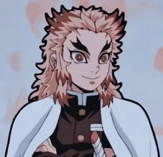 🔥 emoji Kyojuro Rengoku @stupidworm Telegram sticker 24 of 52