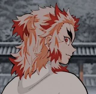 🔥 emoji Kyojuro Rengoku @stupidworm Telegram sticker 13 of 52
